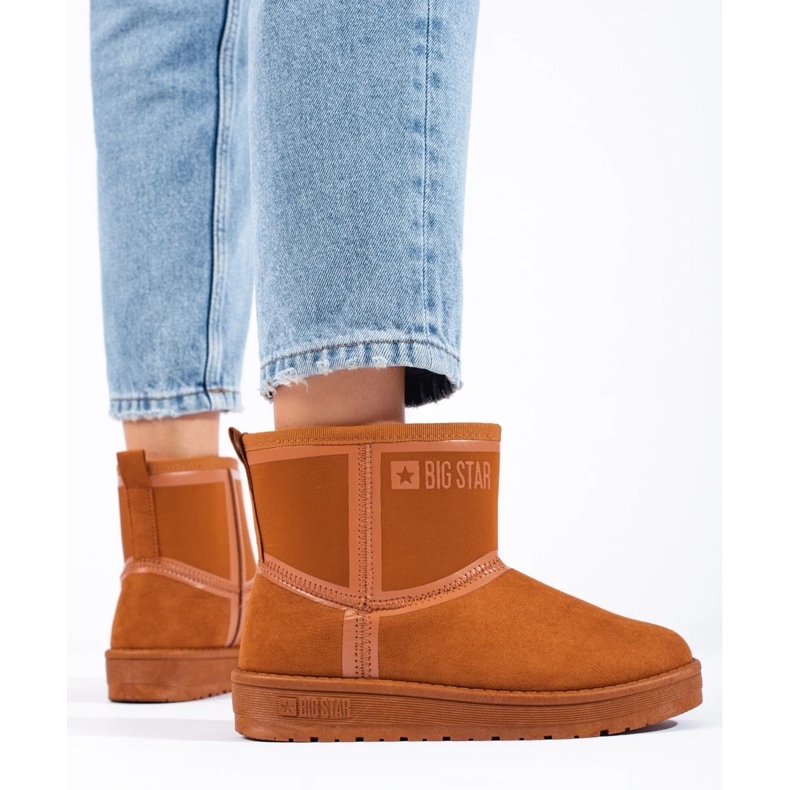 Bottes de neige marron femme Big Star KK274612B brun 1