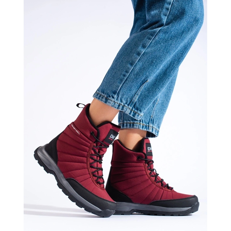 Chaussures de trekking hautes femme DK aquaproof noir 2