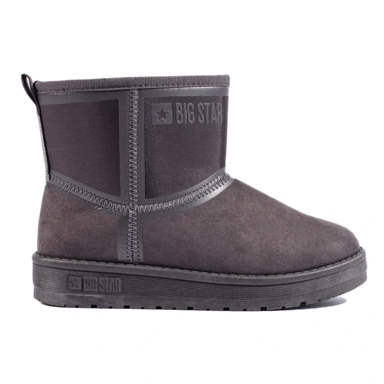 Bottes de neige courtes femme Big Star KK274615 gris 2