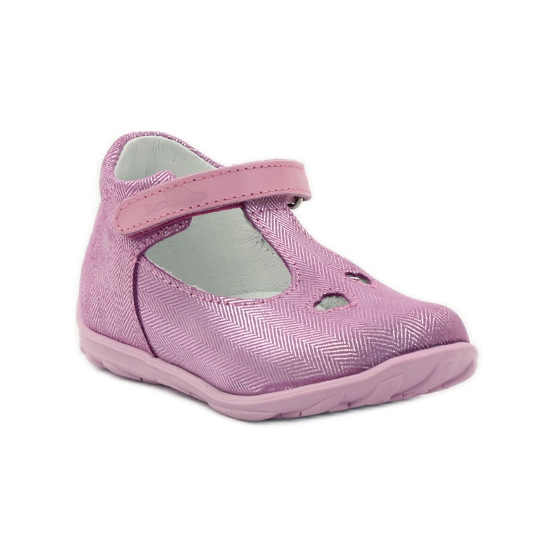 Ren But ballerines pour enfants 1467 chiné rose 1