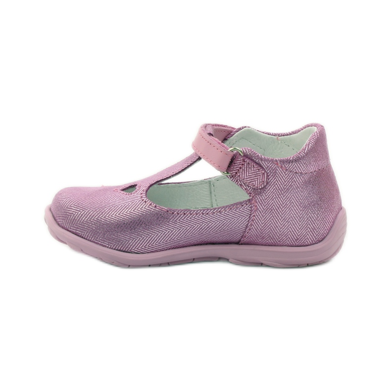Ren But ballerines pour enfants 1467 chiné rose 2