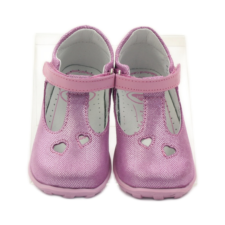 Ren But ballerines pour enfants 1467 chiné rose 4