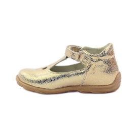 Ballerines fille coeurs Ren But 1467 jaune 2