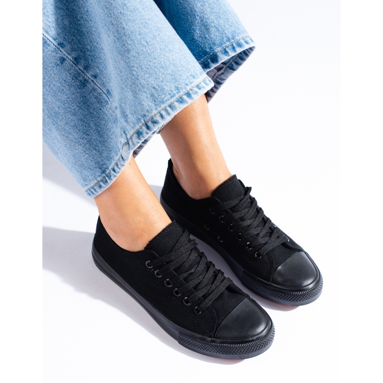 J. Star Baskets noires classiques le noir 2