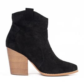 Cow-girls sur le poste noir 1