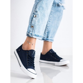 Baskets femme Big Star DD274335 bleu 1