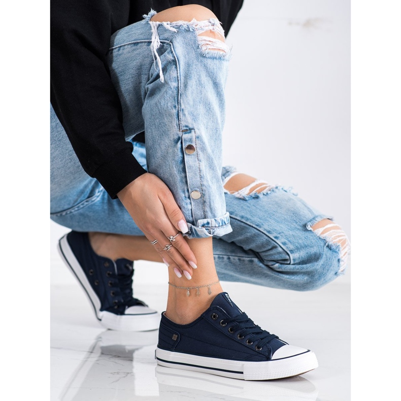 Baskets femme Big Star DD274335 bleu 2 Baskets femme Big Star DD274335 bleu 2