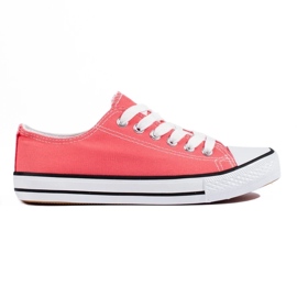 Baskets corail rose 2