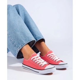 Baskets corail rose 1