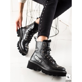 ARTIKER Bottes en cuir Vibes le noir 2