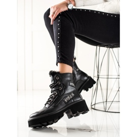 ARTIKER Bottes en cuir Vibes le noir 3