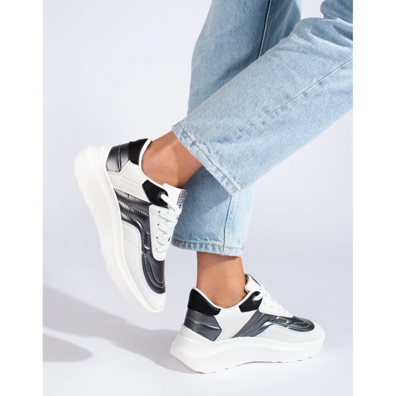 Baskets femme Big Star II274335 blanc 2