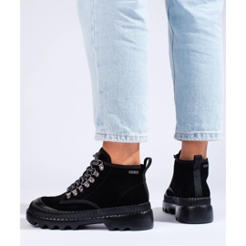 Bottes pour femmes Big Star II274363 906 le noir 1