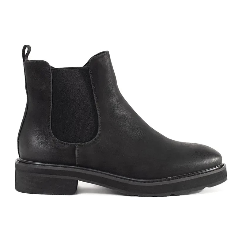 Bottes noires classiques de Sergio Leone le noir 1