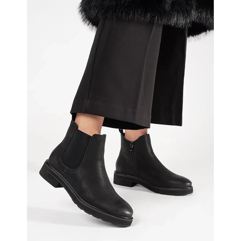 Bottes noires classiques de Sergio Leone 2