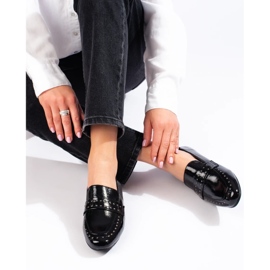 Mocassins Laqués LA.FI le noir 2