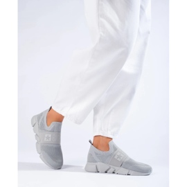 Baskets femme Big Star JJ274295 gris 1