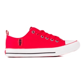 Baskets Big Star pour femmes JJ274124 rouge 1 Baskets Big Star pour femmes JJ274124 rouge 1