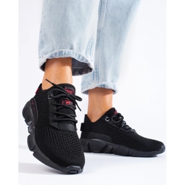 Baskets femme Big Star JJ274273 le noir 1