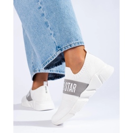 Baskets Femme Big Star JJ274297 blanche 1