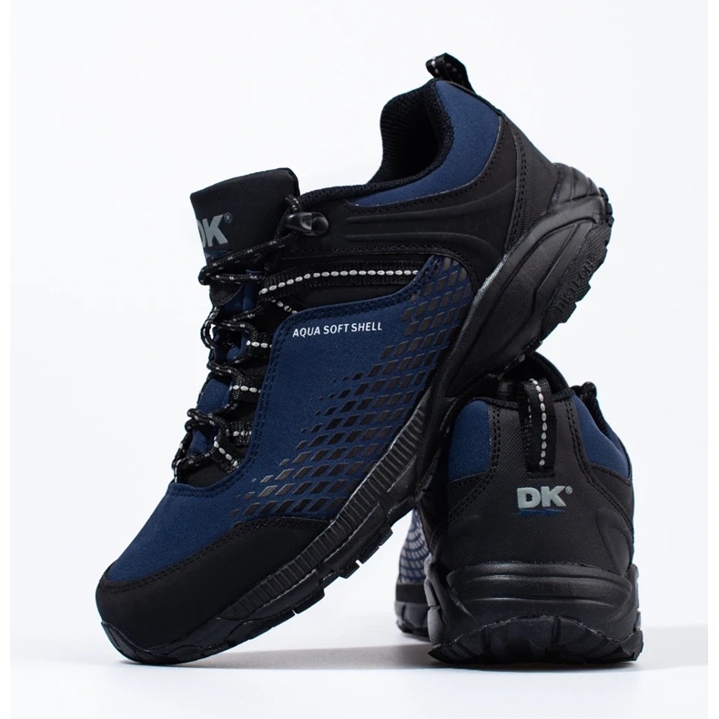 DK Chaussures De Trekking Bleu Marine Pour Homme noir 1