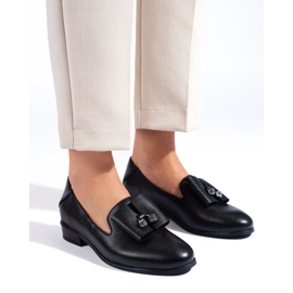 W. Potocki Chaussures avec cristaux Potocki le noir 3