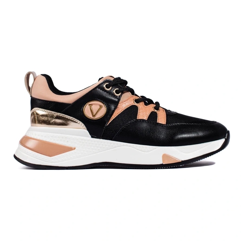 Baskets élégantes VINCEZA noir 2