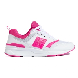 Chaussures de sport décontractées blanc 2