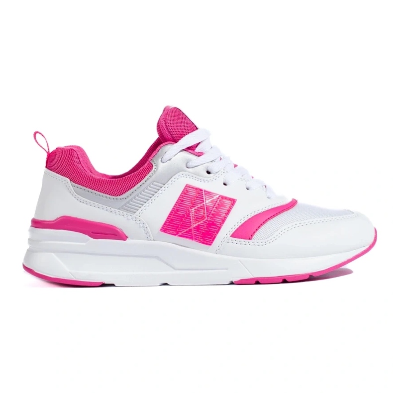 Chaussures de sport décontractées blanc 2