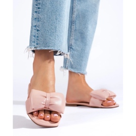 Seastar Chaussons roses à nœud 2