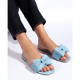 Seastar Babouches bleues à nœud 3