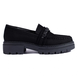 Mode mocassins La.Fi le noir 2
