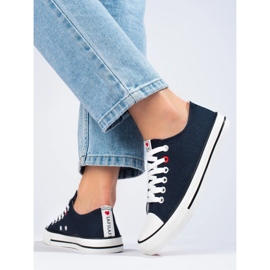 Baskets LA.FI classiques bleu 7