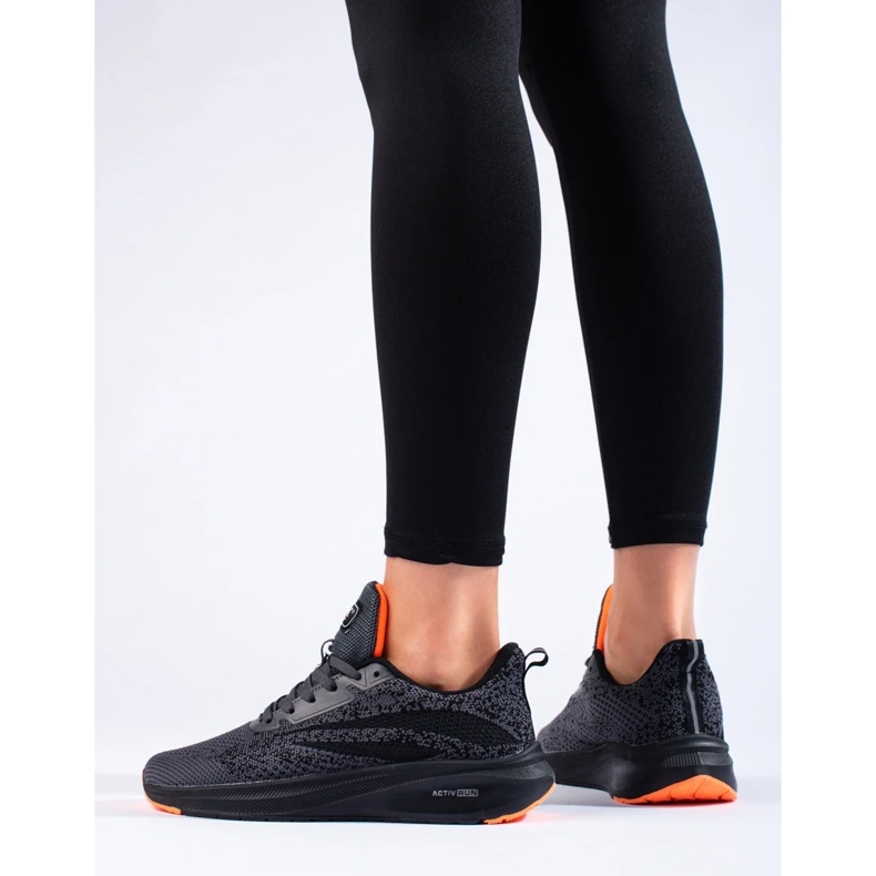 DK Chaussures de sport sur la plate-forme le noir 2