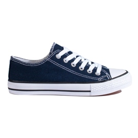 Baskets classiques pour femmes bleu 2