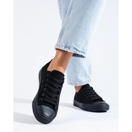 Baskets classiques pour femmes Vico noir le noir 1