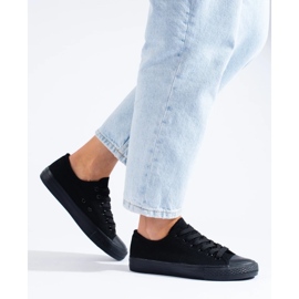 Baskets classiques pour femmes Vico noir le noir 2