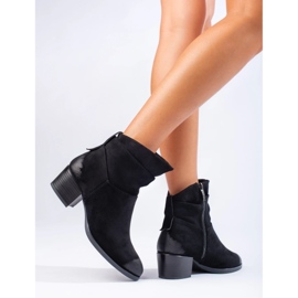 W. Potocki Bottes à enfiler pour femmes Potocki noir le noir 2
