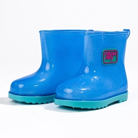 Bottines Wellington bleues pour garçon 2