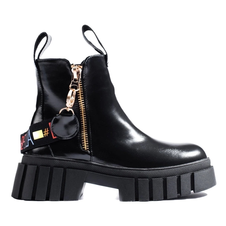 Bottes de travail noires le noir 1