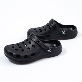 Tongs garçon légères noires le noir 2