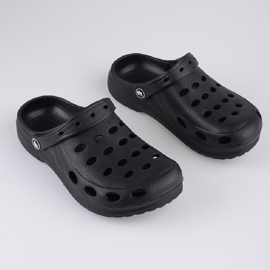 Tongs légères noires garçon le noir 2 Tongs légères noires garçon le noir 2