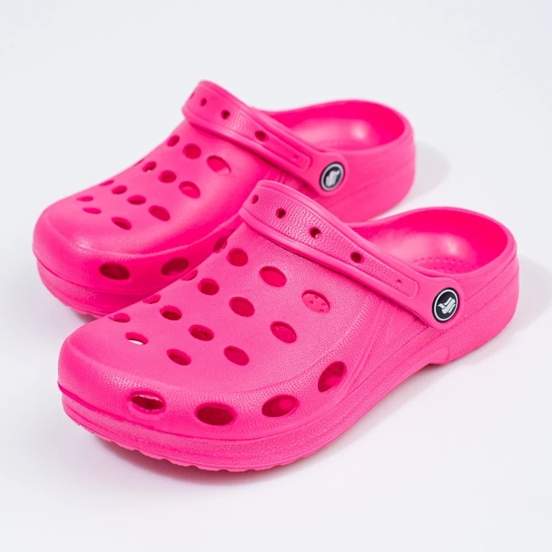 Chaussons rose clair pour fille 2