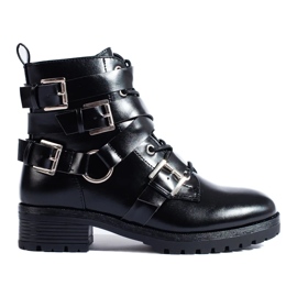 Bottes de travail noires 2