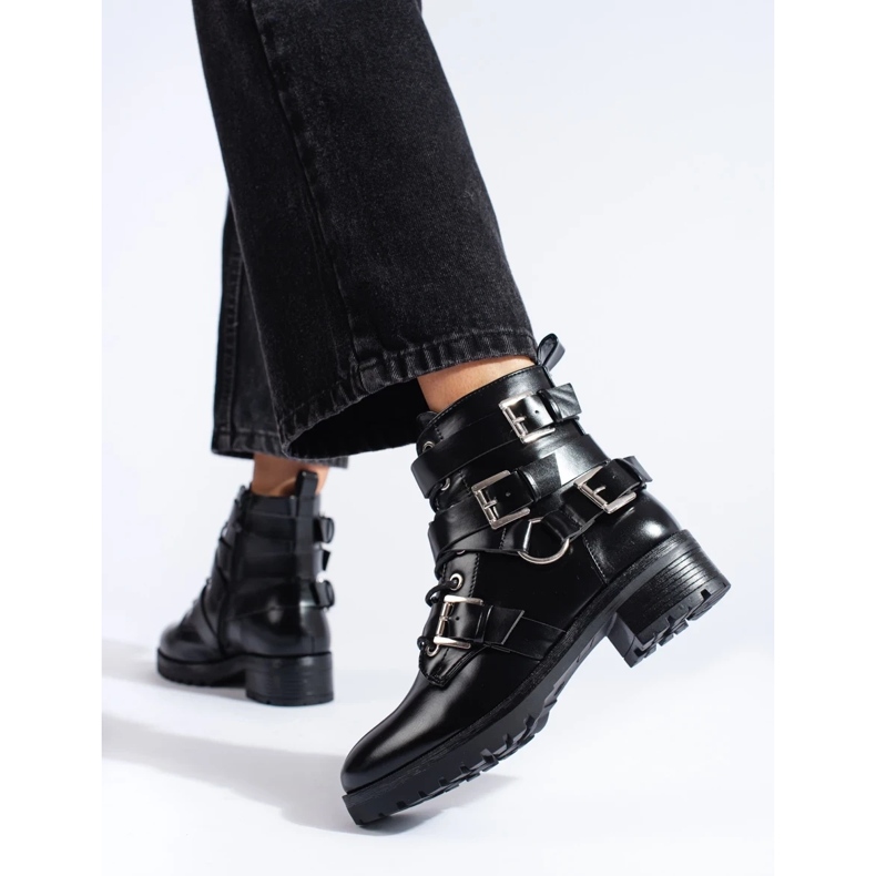 Bottes de travail noires 1