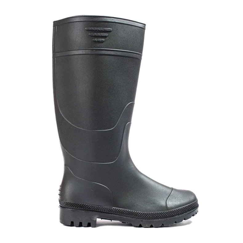 Galoches pour hommes à tige haute noir 1