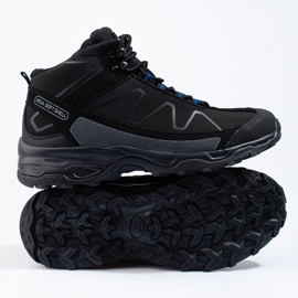 Chaussures de trekking hautes à lacets pour hommes DK noir 2