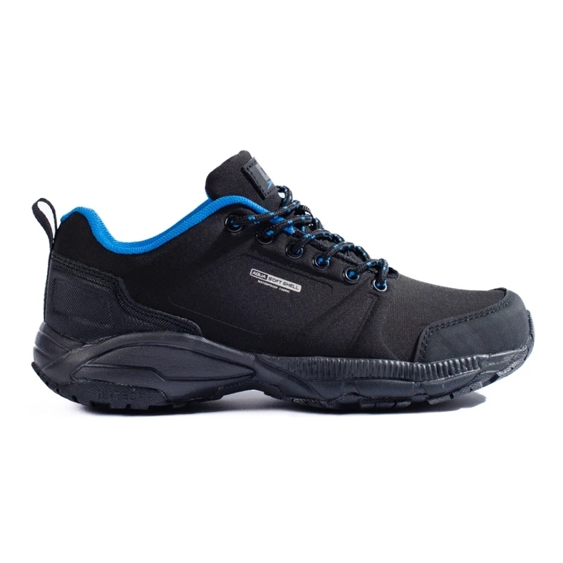 Chaussures de trekking femme DK noir et bleu le noir 1