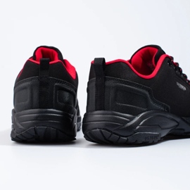 Chaussures de trekking homme DK noir et rouge 1