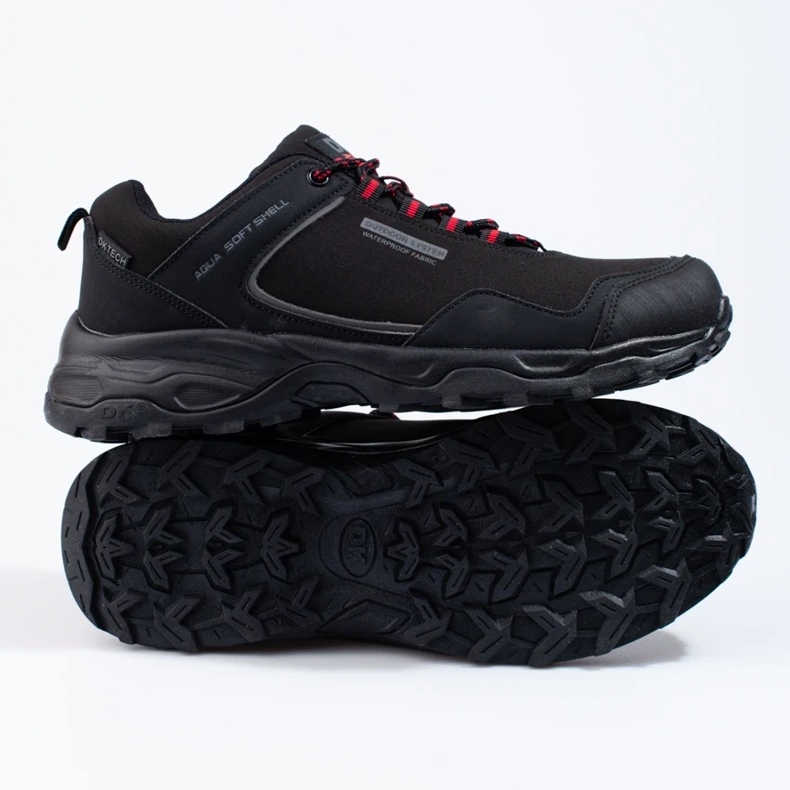 Chaussures de trekking confortables pour hommes DK noir 2